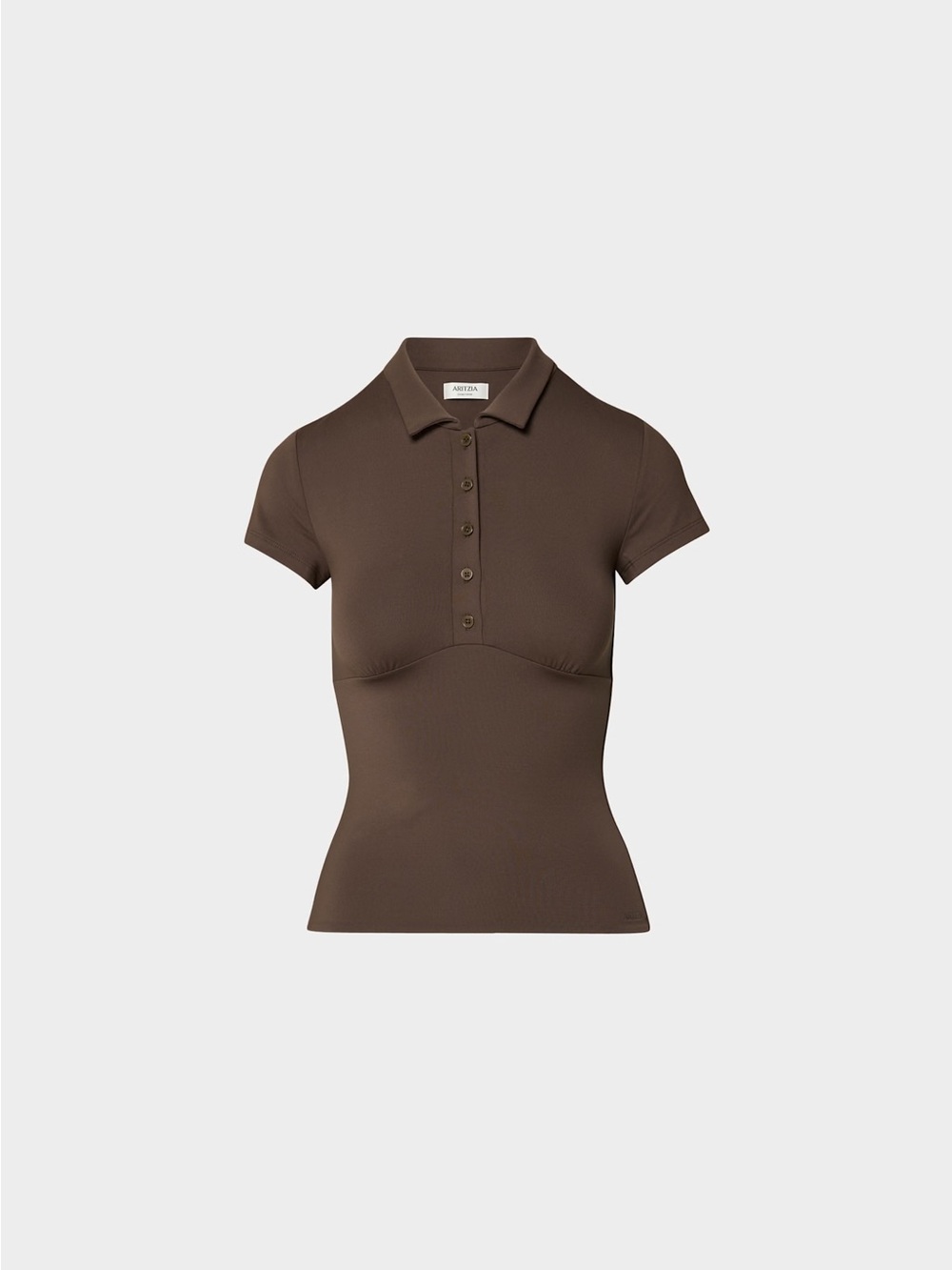 Aritzia Original Contour Flyer Polo T-Shirt